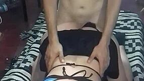 A police officer has sex with a man he met at a party