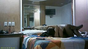 Latina babe bent over in bathroom gets fucked by stepsister