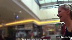 Adorable Czech Girl Teased In Supermarket And Ridden In POV!
