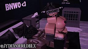 Kitty's slutty pussy filled by big black cock