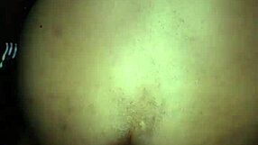 Pretty ebony couple fucks doggystyle