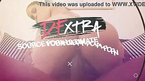 Slutty vixen Amirah Adara demonstrates double penetration and anal in Europe.