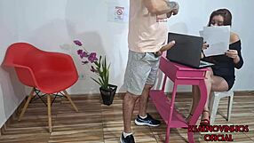 Pulled Out My Cock and Masturbated Publicly in Waiting Room While Receptionist Watched