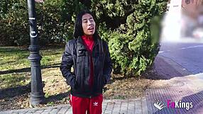 Brunette Asian Hottie Lore Banged Doggystyle In Rough Deepthroat Interview