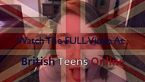 British Teen Delivers Sloppy Blowjob and Tit Wank with Raw Intensity