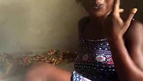 Crazybitch has fun in her room without going outside