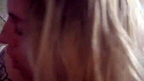 Amateurs enjoy deepthroat blowjob with blonde latina lovers