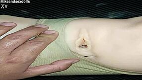 Trailer of Candy in beige panties having vaginal sex
