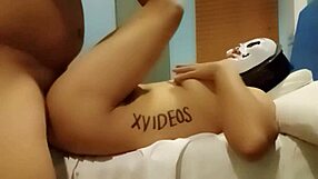 At the Halloween party, I hooked up with my step sister in some wild sex.