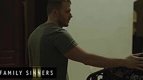 the milf is so horny, waiting for her son-in-law to arrive