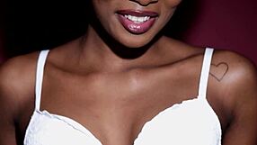 Petite ebony alicia enjoyed hot posing and milf revealed stunning body undressing