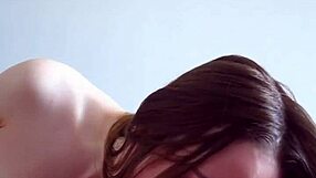 Skinny wife Sunako Kirishiki wakes husband with oral and cum in mouth