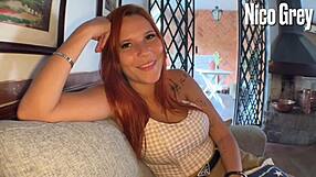 First Casting With Busty Teen Redhead From Sao Paulo Brazil - Pov Sex.