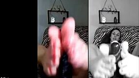 Brazilian Feet Fetish - Delicious Feet In Panties And Big Tits