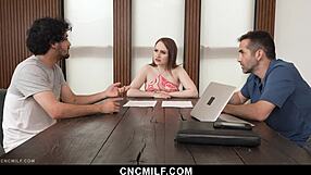 Stepmom's shared by stepson and husband for hardcore fun