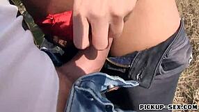 Blondie Ivana Sugar Gets Pounded For Money In Public, Flashing Outdoors