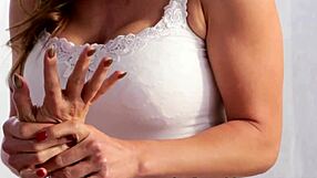 Lesbian Passionately Licks Milf's Pussy