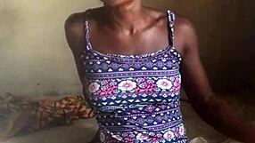 Crazybitch has fun in her room without going outside