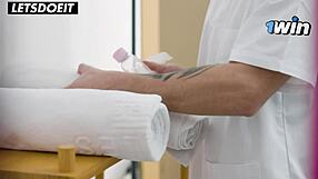 Samie Duchamp šuká maséra s velkým ptákem