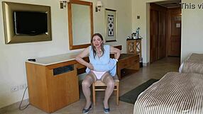 mature busty cougar feels thrilled luring men for sex compilation