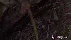 outdoor fun noa bangs a guy she dates next to the lake