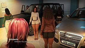 This 3D video of a fat curvy woman with big tits is so hot