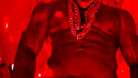 Hallelujah Johnson worships huge black cock with passion