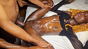 slim waist sarah gets a relaxing massage and fun with big dick