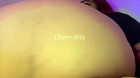 Latina prostitute opening her big ass for anal