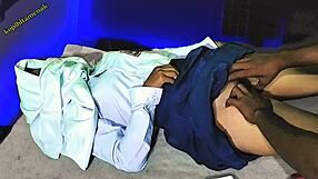 Indonesian Teacher Tests New Vibrator with Student