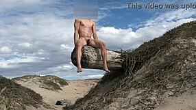 Fitness enthusiast flaunts it all at the beach