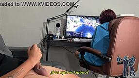 Latina Femdom Risks Exposing Big Cock!