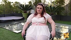 amandine coquine gets fucked by two cocks in group threesome