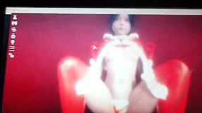 Christmas Orgy with Lesbians and Milk Play