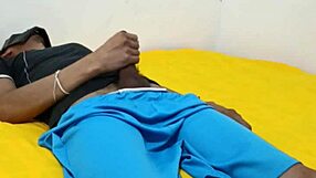 Solo boy masturbates