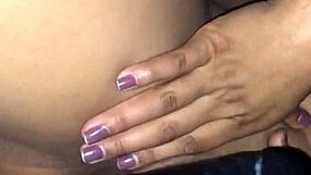 Latin Girl Gets Double Penetration with Big Dildo and Monster Cock POV