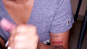 Curvy Babe Sucks Small Stepbrother's Dick Hard