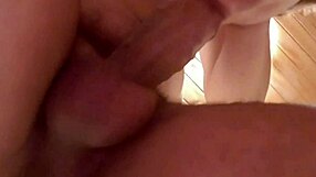 I try this anal toy and cum hard with my Latina milf ass