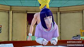 boruto fucks hinata at hokage's office