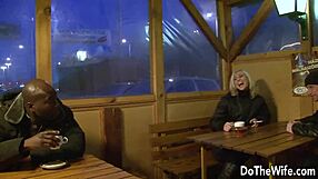 Cuck brings black man home to ass fuck Linda Ray and creampie her