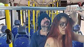 Student Gets Nailed by Stranger Inside Public Bus