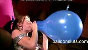 I can't stop with Megan's inflatable toy today.