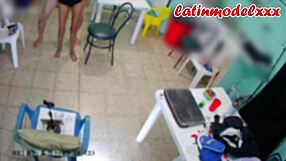 backstage cam captures latina stepdaughter in hd fuck scene