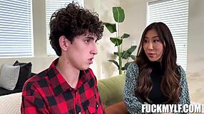 Stepmom Nicole Schools Dylan In Intense POV Pleasure