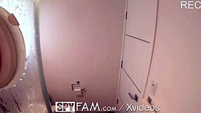 Newly met step sister gets fucked by her military step brother