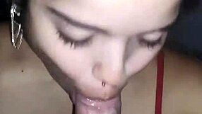 Beautiful Latina Teen Debora Prado Gives Intense Deep Oral Sex At Night With Piercing And Brown Eyes