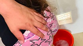 Wife's Huge Cameltoe Drives Stepson Wild With Desire