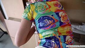 Can Horny Stepmom Savana Styles Handle Stepson's Monster Cock in Garage?