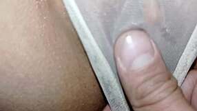 Hot stepsister lets me play with her wet pussy in POV