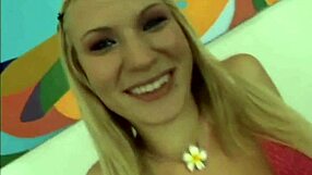 naughty teen 18+ skylar banx strips and sucks cock passionately in oral scene